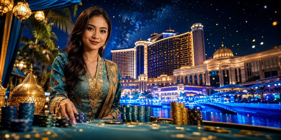 Suasana Hari Raya di pusat hiburan Genting Highlands bersama xmalay1